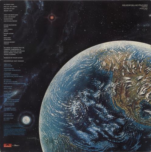 Rainbow Down To Earth - Black Vinyl - Complete vinyl LP album (LP record) UK RBOLPDO873495