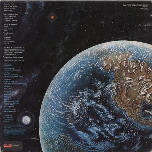 Rainbow Down To Earth - Black Vinyl vinyl LP album (LP record) UK RBOLPDO665172