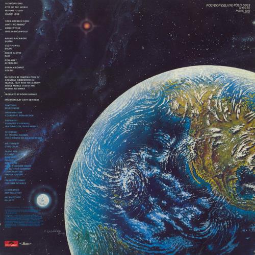 Rainbow Down To Earth - Clear - Stickered - EX vinyl LP album (LP record) UK RBOLPDO833869