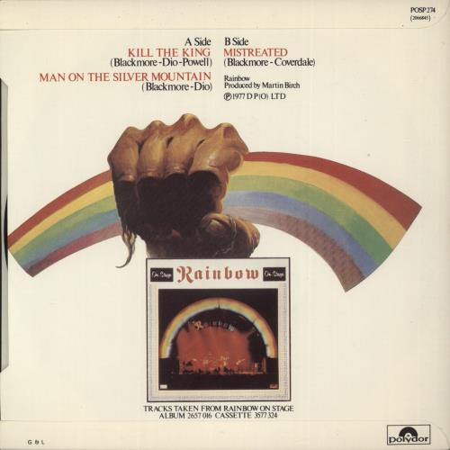 Rainbow Live EP 7" vinyl single (7 inch record / 45) UK RBO07LI100037