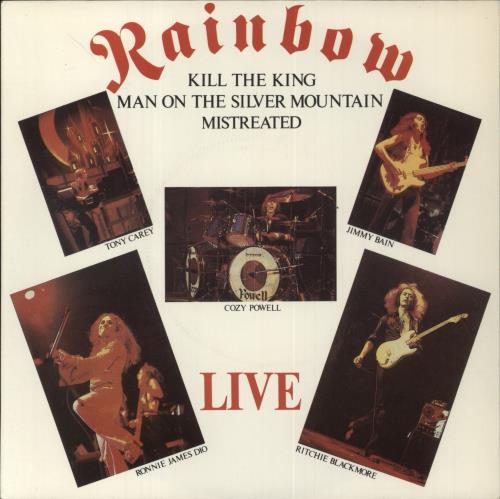 Rainbow Live EP 7" vinyl single (7 inch record / 45) UK RBO07LI833625