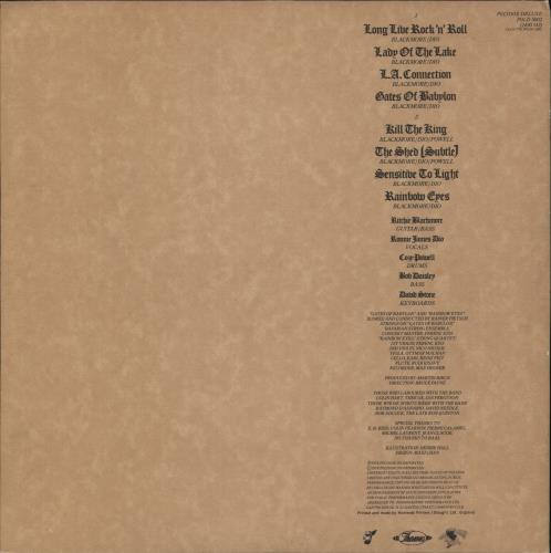 Rainbow Long Live Rock 'N' Roll vinyl LP album (LP record) UK RBOLPLO560815