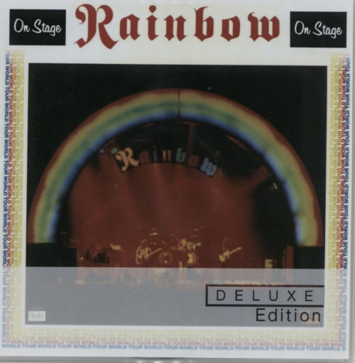 Rainbow On Stage - Deluxe Edition CD-R acetate UK RBOCRON588012