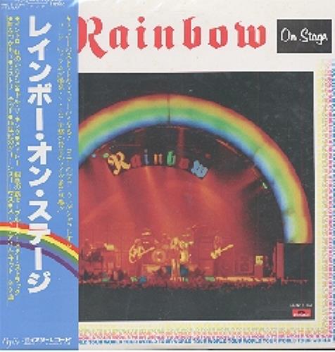 Rainbow On Stage 2-LP vinyl record set (Double LP Album) Japanese RBO2LON190083