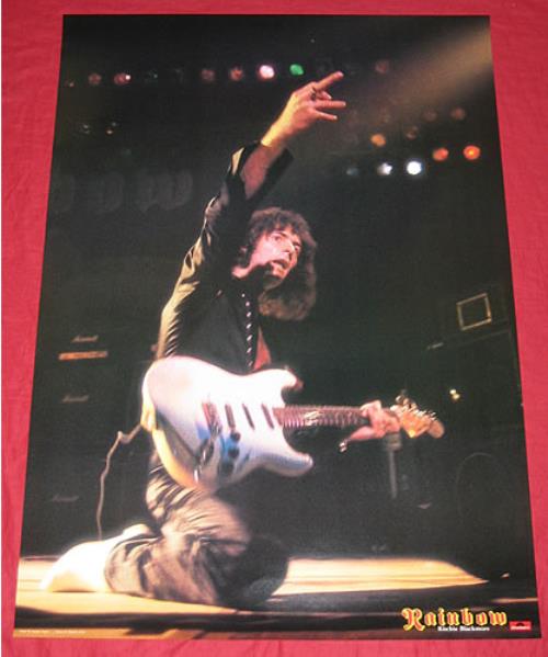 Rainbow Ritchie Blackmore poster Japanese RBOPORI350843