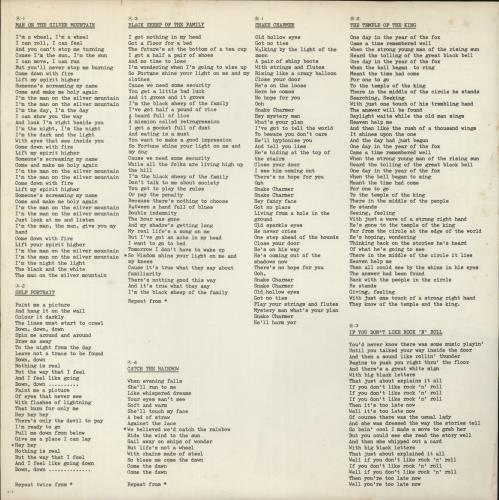 Rainbow Ritchie Blackmore's Rainbow vinyl LP album (LP record) Japanese RBOLPRI190081