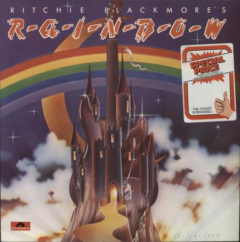 Rainbow Ritchie Blackmore's Rainbow vinyl LP album (LP record) UK RBOLPRI445366