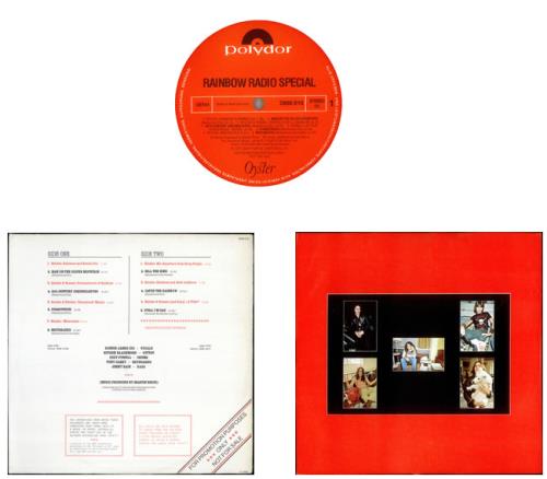 Rainbow Special Edited Versions vinyl LP album (LP record) German RBOLPSP171746