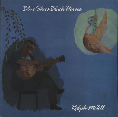 Ralph McTell Blue Skies Black Heroes - Autographed vinyl LP album (LP record) UK 7RMLPBL495786