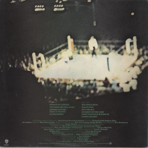 Ralph McTell Streets vinyl LP album (LP record) UK 7RMLPST777871