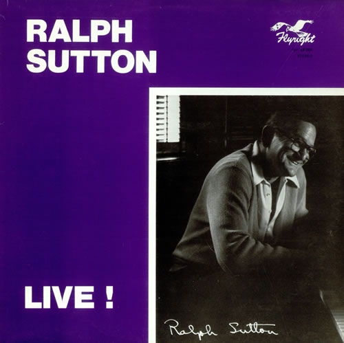 Ralph Sutton Live! vinyl LP album (LP record) UK RS4LPLI510989