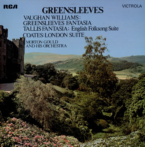 Ralph Vaughan Williams Greensleeves vinyl LP album (LP record) UK VB7LPGR483919