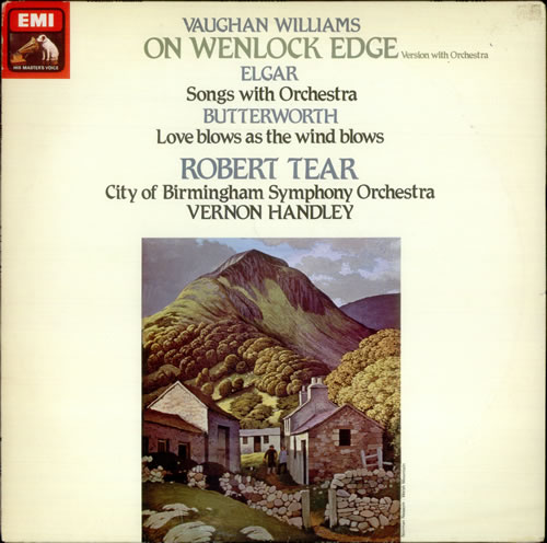 Ralph Vaughan Williams On Wenlock Edge / Songs with Orchestra / Love blows... vinyl LP album (LP record) UK VB7LPON533259