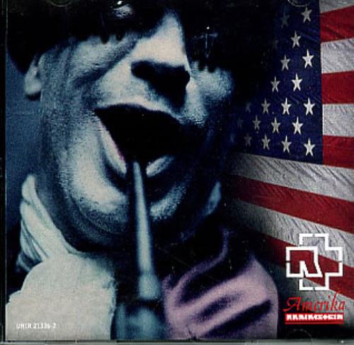 Rammstein Amerika CD single (CD5 / 5") US RMMC5AM306875