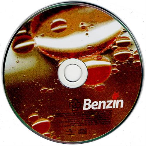 Rammstein Benzin CD single (CD5 / 5") UK RMMC5BE369661