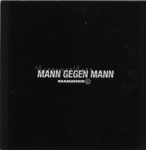 Rammstein Mann Gegen Mann 12" vinyl single (12 inch record / Maxi-single) UK RMM12MA355382