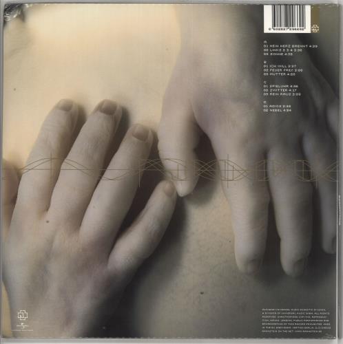 Rammstein Mutter - 180gm Vinyl - Sealed 2-LP vinyl record set (Double LP Album) UK RMM2LMU732296