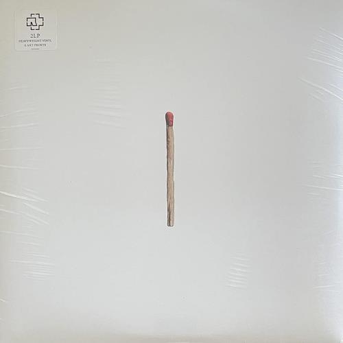 Rammstein Untitled - 180 Gram Black Vinyl + 6 Art Prints - Sealed 2-LP vinyl record set (Double LP Album) UK RMM2LUN852721