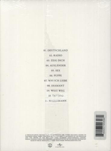 Rammstein Untitled - Special Edition - Sealed CD album (CDLP) UK RMMCDUN877135