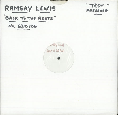 Ramsey Lewis Back To The Roots vinyl LP album (LP record) UK RB8LPBA506621
