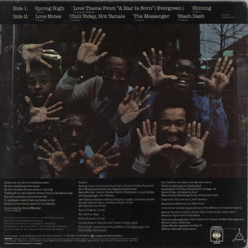 Ramsey Lewis Love Notes vinyl LP album (LP record) UK RB8LPLO608171