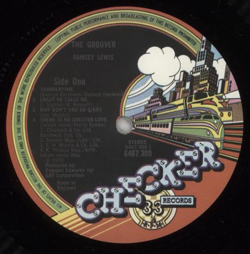 Ramsey Lewis The Groover vinyl LP album (LP record) UK RB8LPTH608042