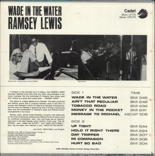 Ramsey Lewis Wade In The Water vinyl LP album (LP record) US RB8LPWA738981