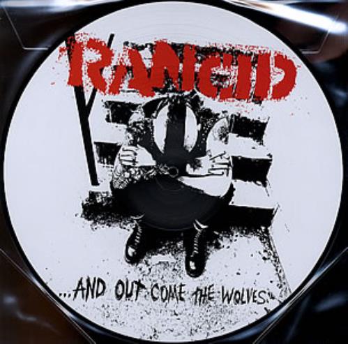 Rancid And Out Come The Wolves picture disc LP (vinyl picture disc album) US RCDPDAN355519