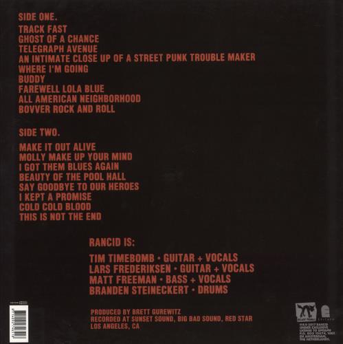 Rancid Trouble Maker vinyl LP album (LP record) Dutch RCDLPTR784065