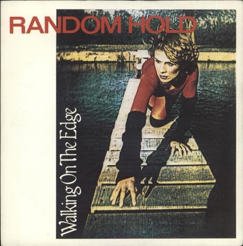 Random Hold Walking On The Edge 7" vinyl single (7 inch record / 45) UK RND07WA722334
