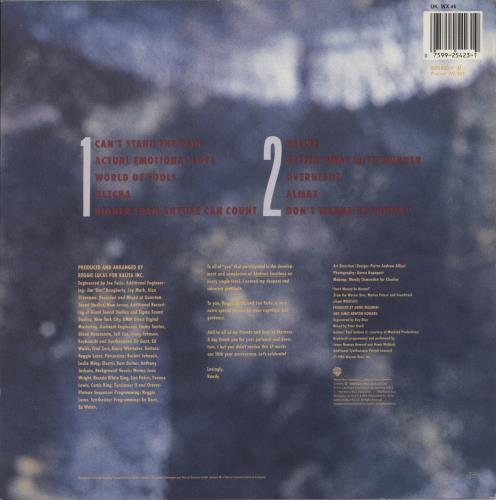 Randy Crawford Abstract Emotions - Hype Sticker vinyl LP album (LP record) UK RCWLPAB867961