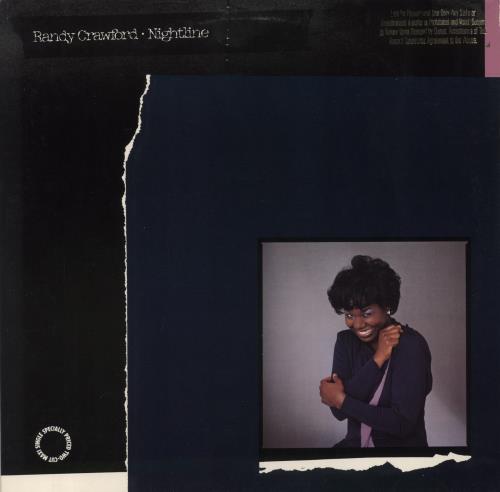 Randy Crawford Nightline - Gold promo stamped 12" vinyl single (12 inch record / Maxi-single) US RCW12NI860712