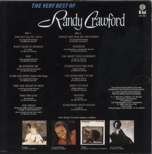 Randy Crawford The Very Best Of vinyl LP album (LP record) Dutch RCWLPTH859625