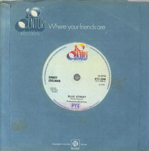 Randy Edelman Fresh Out'a Love 7" vinyl single (7 inch record / 45) UK RKQ07FR828334