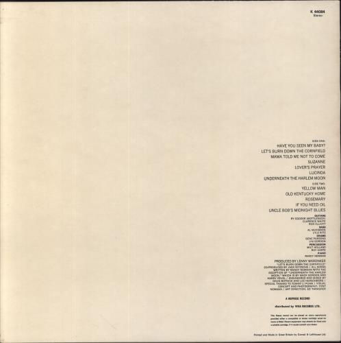 Randy Newman 12 Songs vinyl LP album (LP record) UK RNMLPSO416267