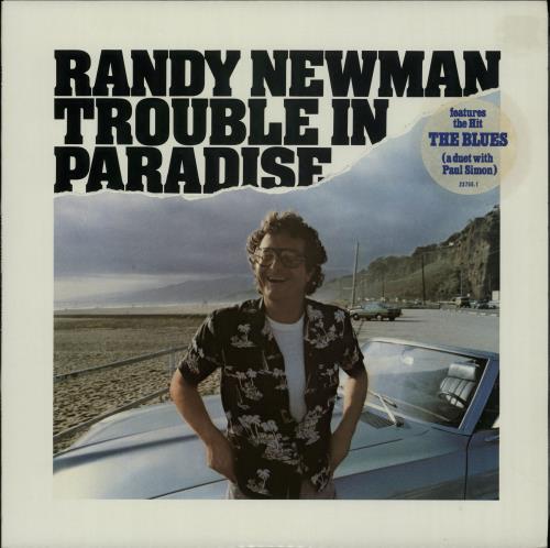 Randy Newman Trouble In Paradise vinyl LP album (LP record) Australian RNMLPTR654674