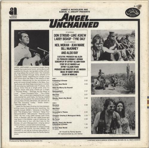 Randy Sparks Angel Unchained vinyl LP album (LP record) US R8QLPAN692520