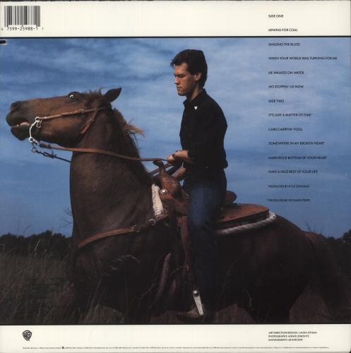 Randy Travis No Holdin' Back vinyl LP album (LP record) US RANLPNO658064