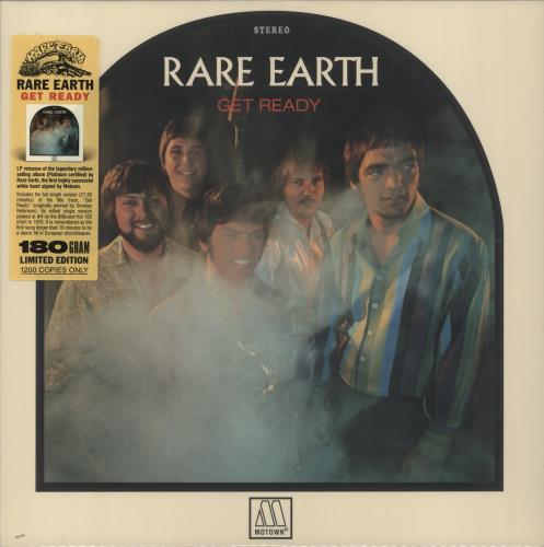 Rare Earth Get Ready - 180gm vinyl LP album (LP record) US RRELPGE834013