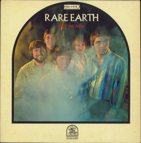 Rare Earth Get Ready vinyl LP album (LP record) Dutch RRELPGE789099