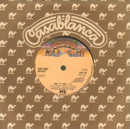 Rare Gems Odyssey What Is Funk 7" vinyl single (7 inch record / 45) UK YBV07WH677535