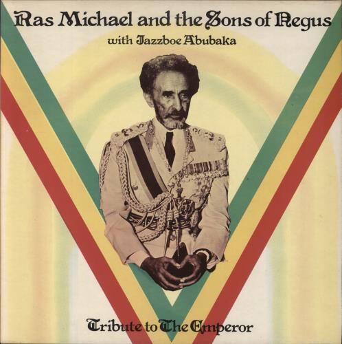 Ras Michael Tribute To The Emperor vinyl LP album (LP record) UK RQ1LPTR793884