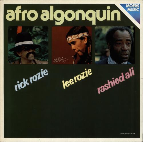 Rashied Ali Afro Algonquin + pr vinyl LP album (LP record) German YG4LPAF705302