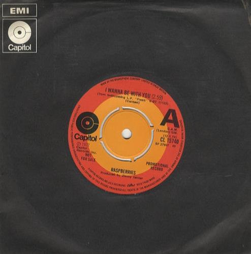 Raspberries I Wanna Be With You 7" vinyl single (7 inch record / 45) UK RRP07IW222313