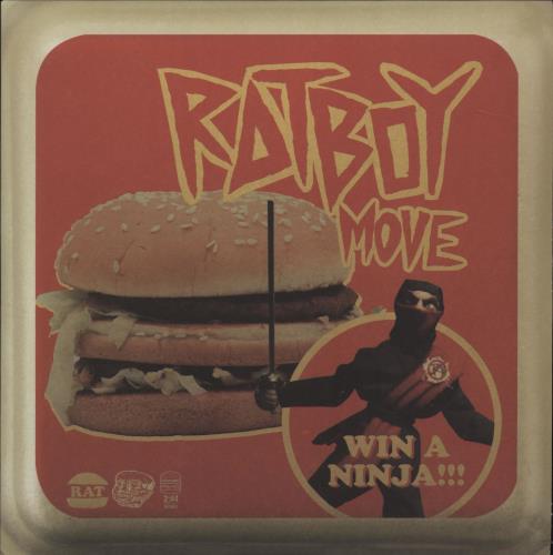 Rat Boy Move 7" vinyl picture disc (7 inch picture disc single) UK YC17PMO680494