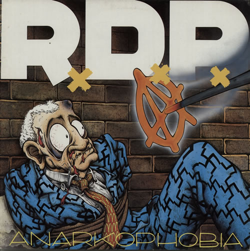 Ratos De Porao Anarkophobia vinyl LP album (LP record) Dutch R7TLPAN581847