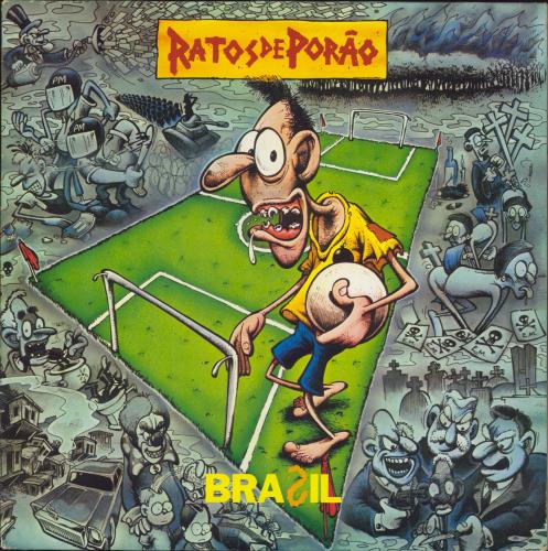 Ratos De Porao Brasil vinyl LP album (LP record) Dutch R7TLPBR581777