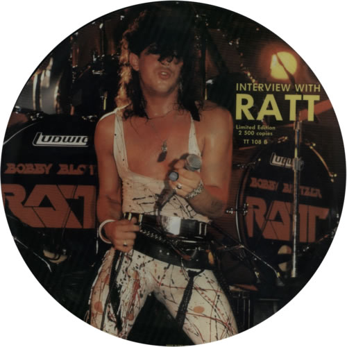 Ratt Interview Picture Disc picture disc LP (vinyl picture disc album) UK RTTPDIN600288