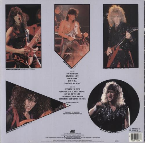 Ratt Invasion Of Your Privacy - Hype Sticker - VG vinyl LP album (LP record) UK RTTLPIN838918