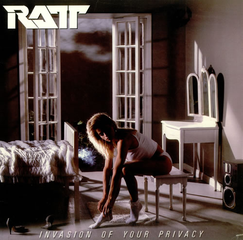 Ratt Invasion Of Your Privacy vinyl LP album (LP record) US RTTLPIN447380